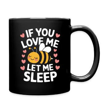 abeille abeille apicultrice abeille abeille - Mug uni - noir - Droite