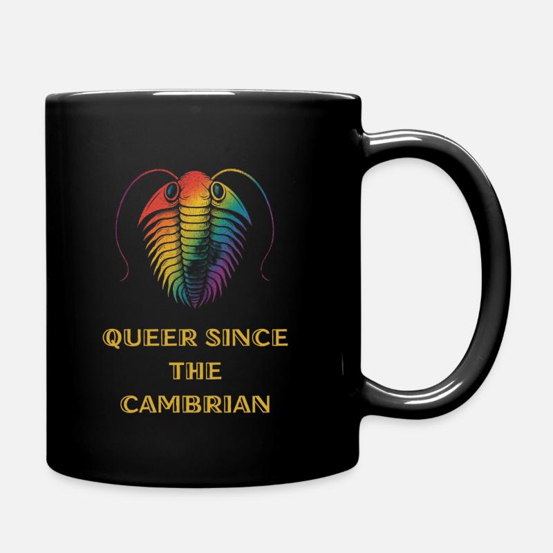 Queer depuis le Cambrien - Mug uni - noir
