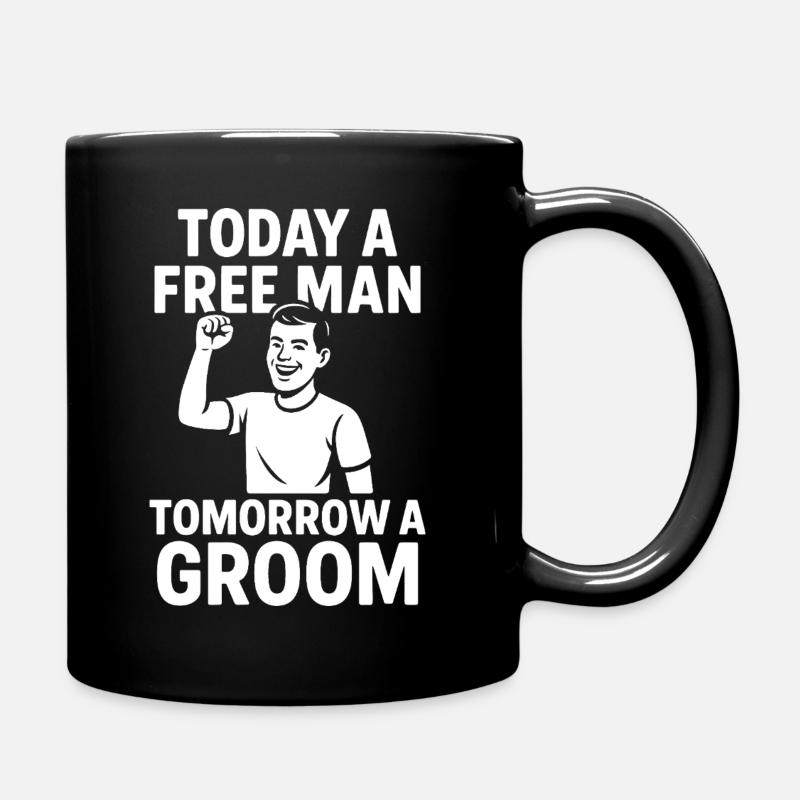 Motif du dernier jour de la liberté - Mug uni - noir