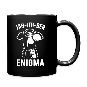 Enigma für Gamer - Tasse einfarbig - Schwarz - Rechts