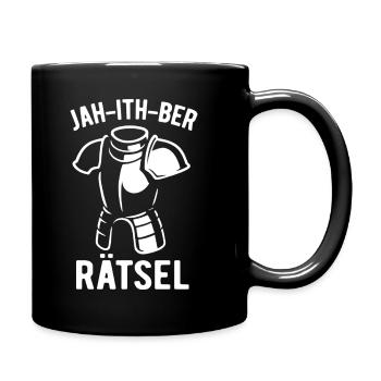 Enigma für Gamer - Rätsel - Tasse einfarbig - Schwarz - Rechts