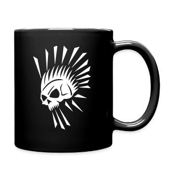 skull black 14 - Mug uni - noir - Droite