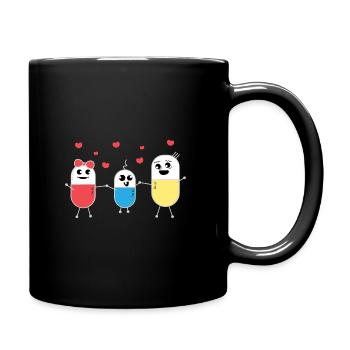 Pharmaceutical pharmacist pharmacist studying - Full Colour Mug - black - Right