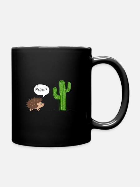 Humour, dessin, idée cadeau humoristique - Mug uni - noir