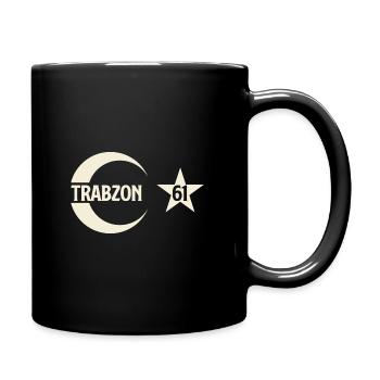 Trabzon 61 Crescent with star Trabzonlu Memleket - Full Colour Mug - black - Right