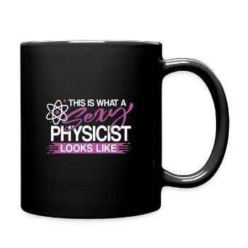 Physicist - Full Colour Mug - black - Right