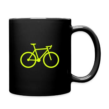 Racing bike - Full Colour Mug - black - Right