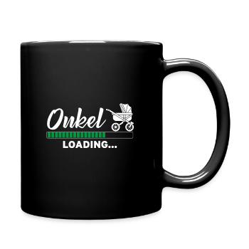 Chargement de l'oncle - Mug uni - noir - Droite