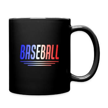 BASEBALLSPORT BASEBALLSPIELER - Tasse einfarbig - Schwarz - Rechts