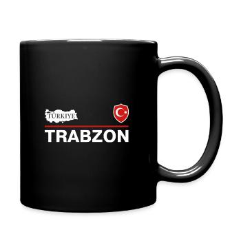 Türkiye Trabzon Trabzonlu Crescent with Star - Full Colour Mug - black - Right