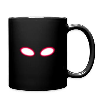 Laser Augen Krypto Bitcoin Meme Lustig Laseraugen - Tasse einfarbig - Schwarz - Rechts