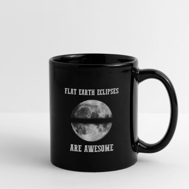 The Earth is a disk lunar eclipse theory Full Colour Mug