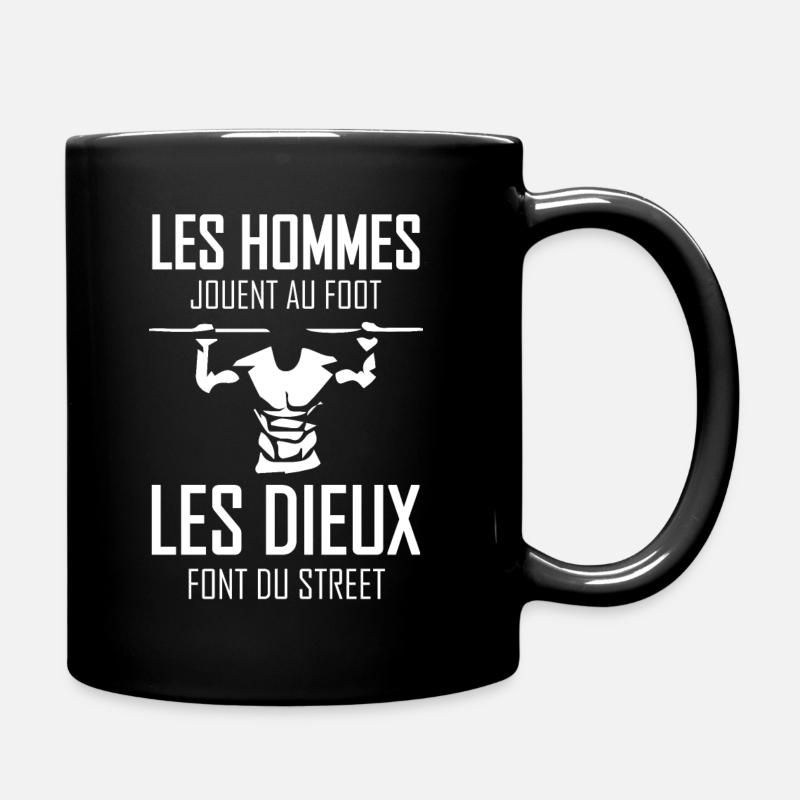 Street Workout / Calisthenics / Musculation Humour - Mug uni - noir