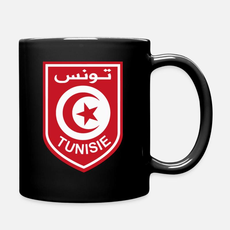Drapeau tunisien - Mug uni - noir