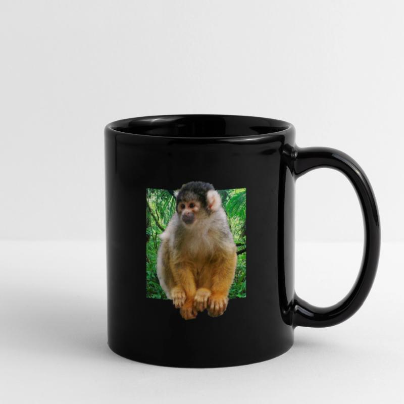 Skull monkey squirrel monkey Full Colour Mug
