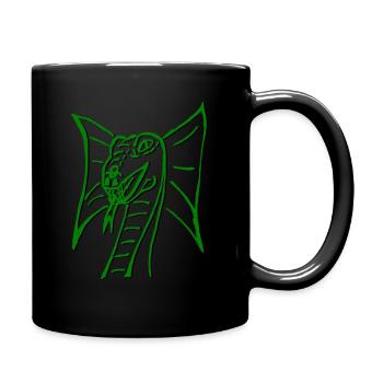 Serpent2 - Mug uni - noir - Droite