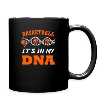 Joueur de basket-ball Entraîneur de basket-ball - Mug uni - noir - Droite