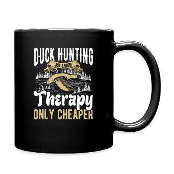 Duck hunters Duck hunting dogs hunting excursion - Full Colour Mug - black - Right
