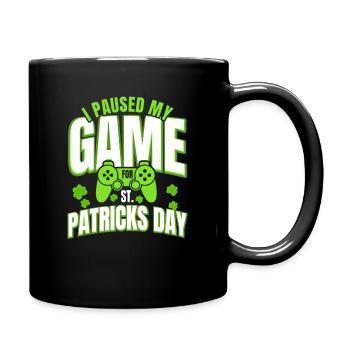 Gaming Game Gamer I created my game for the St. - Full Colour Mug - black - Right
