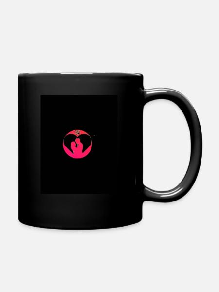 INTIMATE LOVE - Full Colour Mug - black
