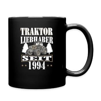 30 Geburtstag 1994 Landwirt Traktor Fan - Tasse einfarbig - Schwarz - Rechts