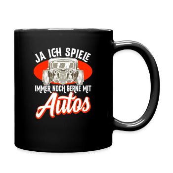 Mécanicien automobile Mécanicien avec qui je joue encore - Mug uni - noir - Droite