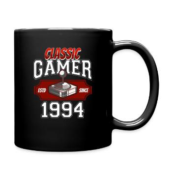 Video Gaming 30 Geburtstag 1994 Classic Gamer - Tasse einfarbig - Schwarz - Rechts