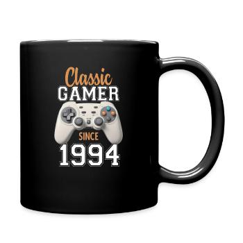 Video Gaming 30 Geburtstag 1994 Classic Gamer - Tasse einfarbig - Schwarz - Rechts