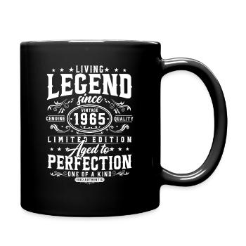 Légende depuis 1965 Cadeau d’anniversaire vintage - Mug uni - noir - Droite