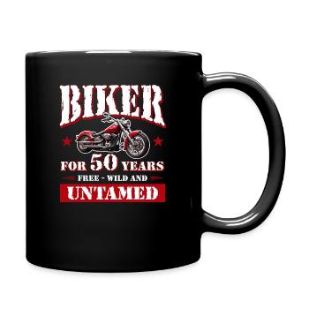 50 Anniversaire 1975 Moto Moto - Mug uni - noir - Droite