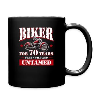 70 Anniversaire 1955 Moto Moto - Mug uni - noir - Droite