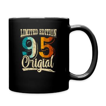30. Geburtstag 1995 Limited Edition 30 Jahre - Tasse einfarbig - Schwarz - Rechts