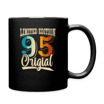 30. Geburtstag 1995 Limited Edition 30 Jahre - Tasse einfarbig - Schwarz - Rechts