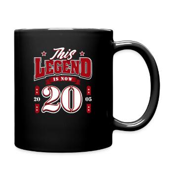 20th Anniversary 2005 Legend 20 Years - Full Colour Mug - black - Right