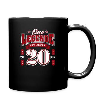20th Birthday 2005 Legend 20 Years - Full Colour Mug - black - Right