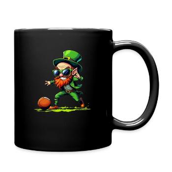 Football Leprechaun Sport Saint-Patrick - Mug uni - noir - Droite