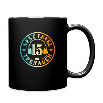 15th Birthday Boy - Full Colour Mug - black - Right