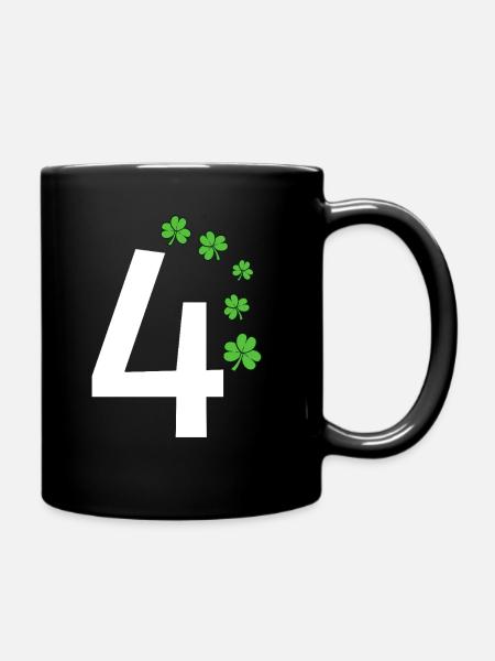 4 - Tasse einfarbig - Schwarz