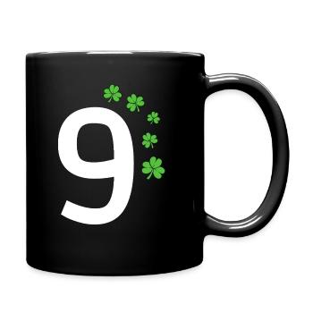 9 - Tasse einfarbig - Schwarz - Rechts