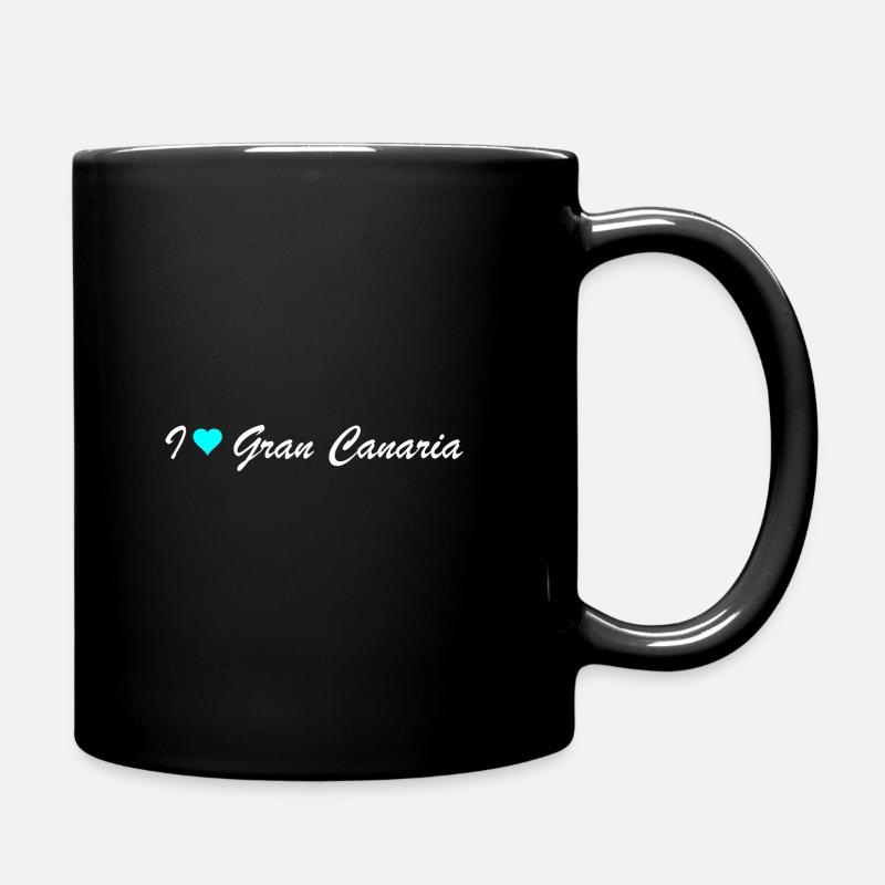 Gran Canaria - Full Colour Mug - black
