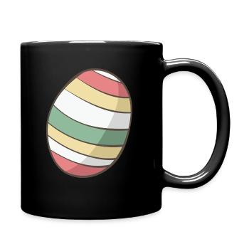 Easter egg - Full Colour Mug - black - Right