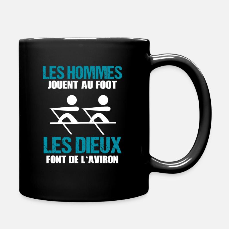 Aviron humour drôle rigolo - Mug uni - noir
