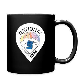 Semaine du livre Ami des livres - Mug uni - noir - Droite