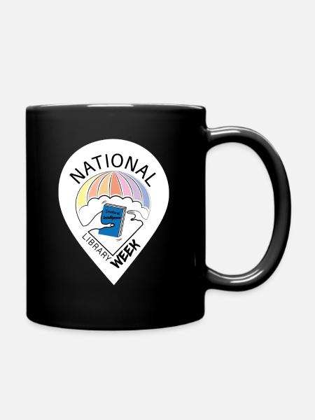 Buchwoche Freund der Bücher - Tasse einfarbig - Schwarz