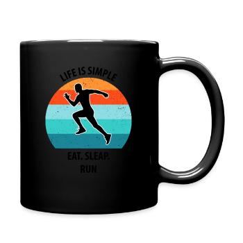 Floorball Floorball Hockey sur gazon Hockey en salle - Mug uni - noir - Droite