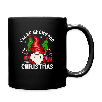Gnome nain Père Noël jour de Noël - Mug uni - noir - Droite