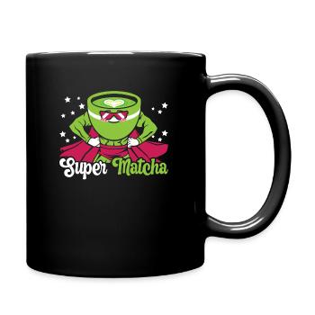 Amateur de thé Matcha Matcha dictons Tea Time - Mug uni - noir - Droite