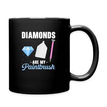 Craft Equipment Diamand Artist - Full Colour Mug - black - Right
