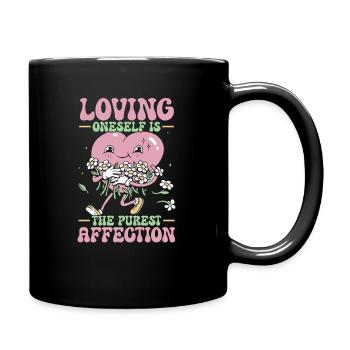 Amour de soi Estime de soi Je m’aime Motivation - Mug uni - noir - Droite
