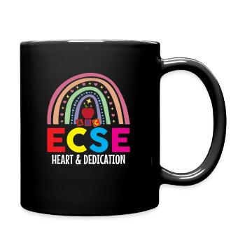 Éducatrice spécialisée en éducation de la petite enfance - Mug uni - noir - Droite
